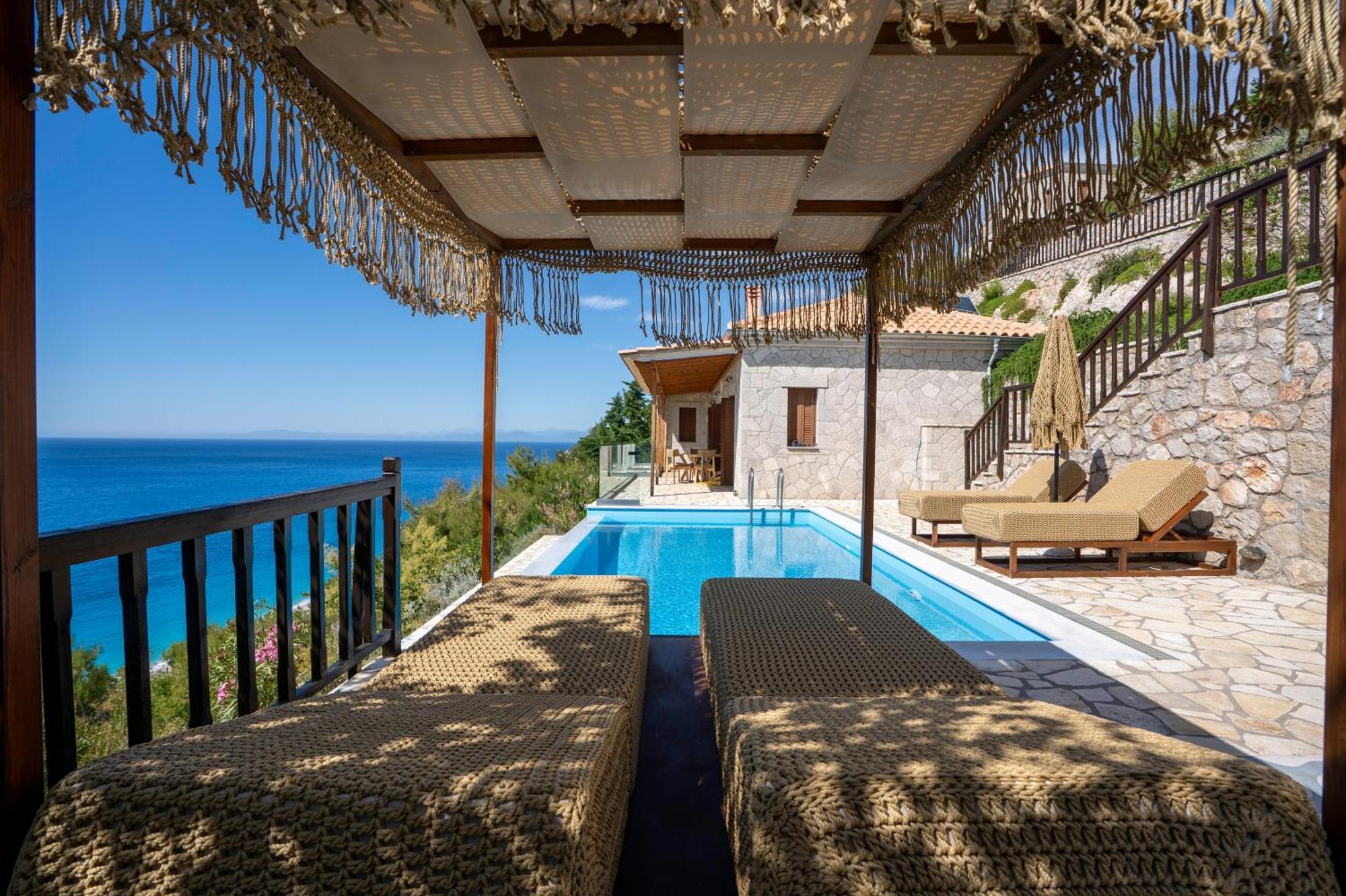 Milos Paradise Luxury Villas Áyios Nikítas Exterior foto