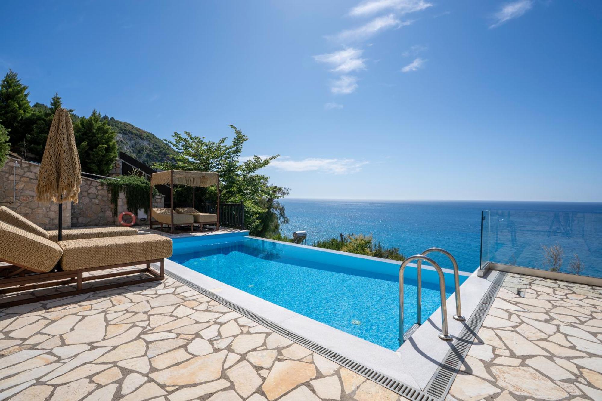 Milos Paradise Luxury Villas Áyios Nikítas Exterior foto