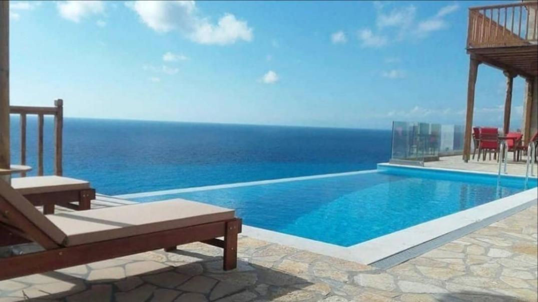 Milos Paradise Luxury Villas Áyios Nikítas Exterior foto